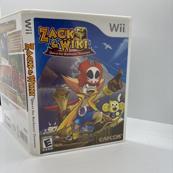 Zack & Wiki: Quest for Barbaros' Treasure (Nintendo Wii, 2007) TESTED - Picture 5 of 8